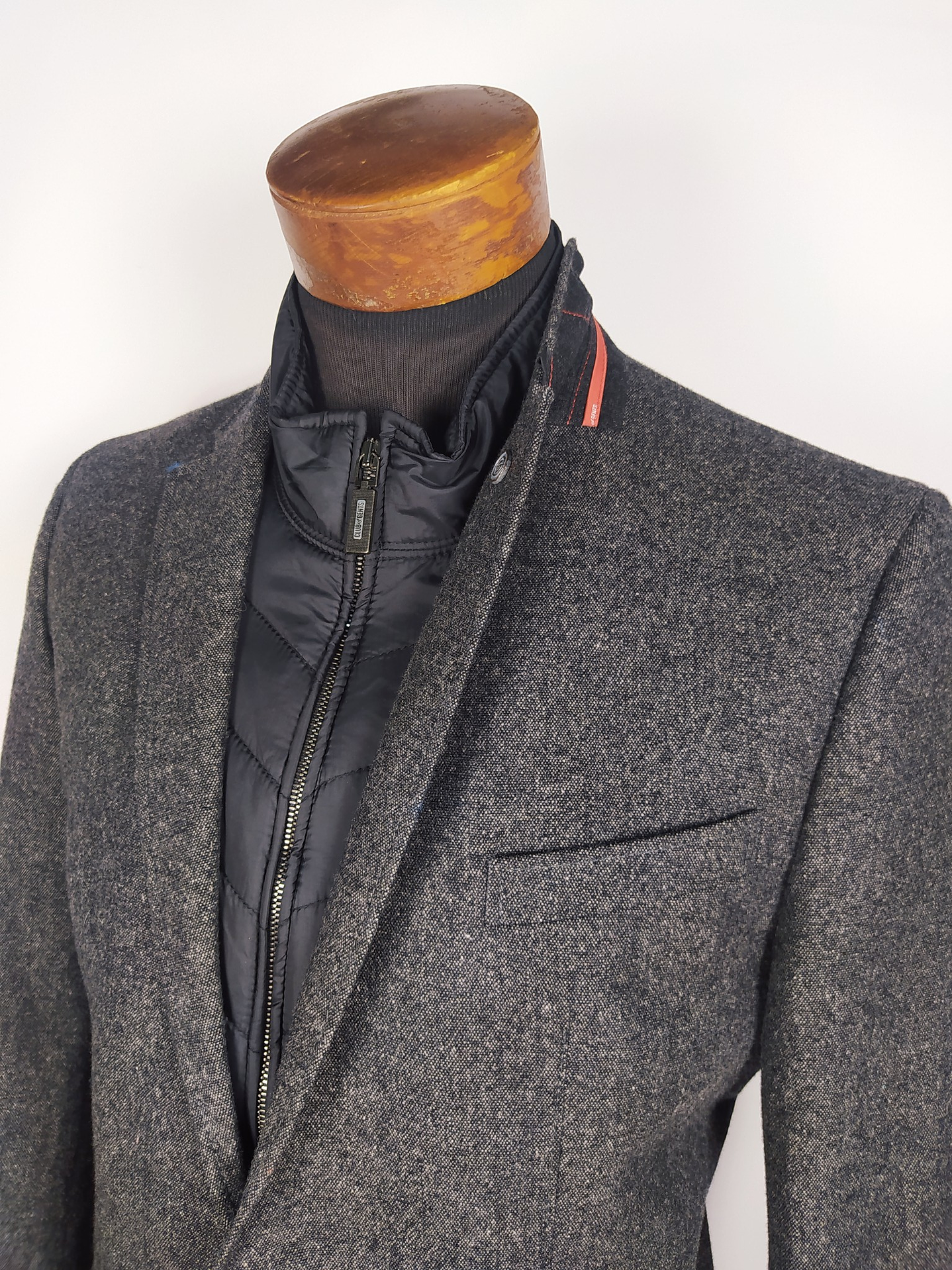 Blazer Club of Gents – Plomo pechera desmontable – Talla SM 5