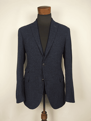 Blazer Carl Gross – Azul microcuadro – Talla M