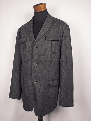 Blazer A. Litrico – Chaqueta plomo – Talla XL