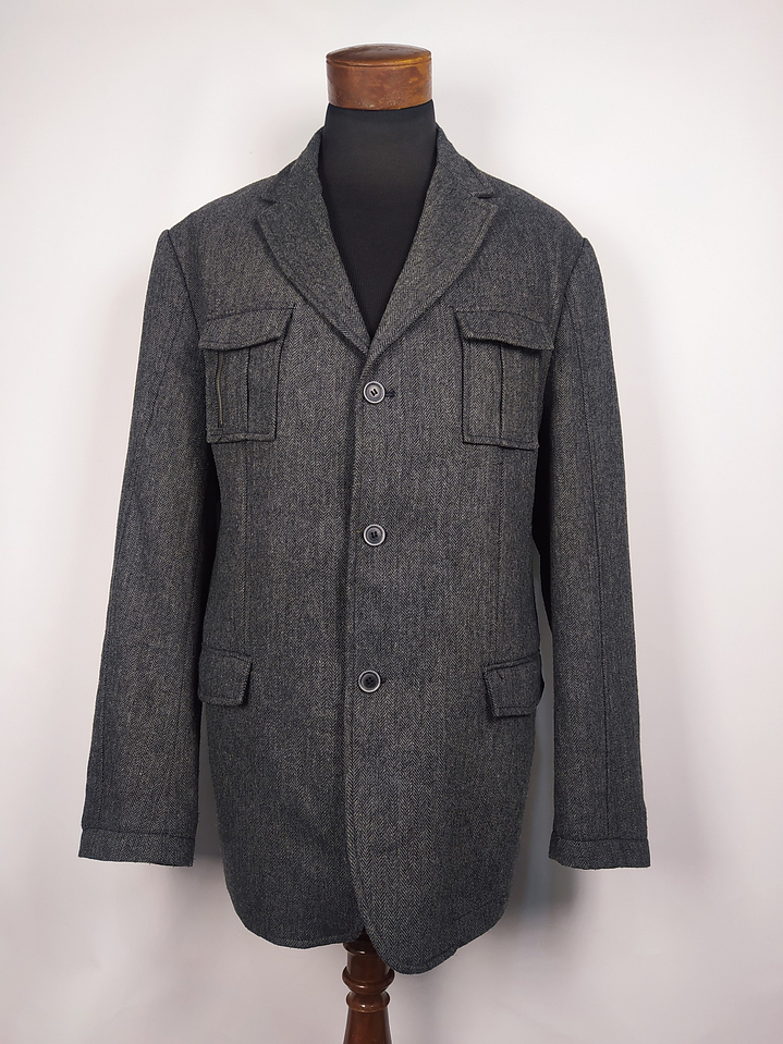 Blazer A. Litrico – Chaqueta plomo – Talla XL 4