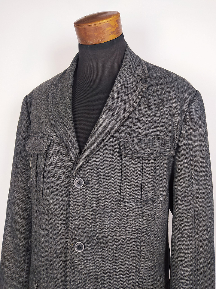 Blazer A. Litrico – Chaqueta plomo – Talla XL 5