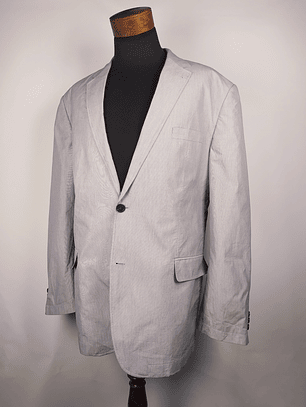 Blazer Canda – Celeste algodón ligero – Talla XXL