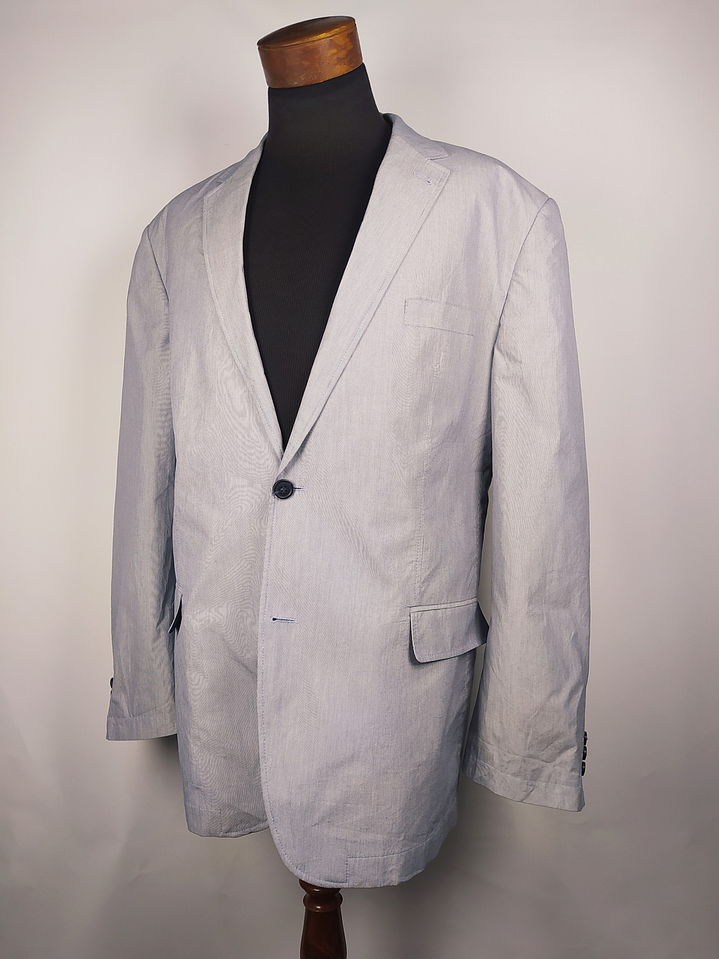 Blazer Canda – Celeste algodón ligero – Talla XXL 1