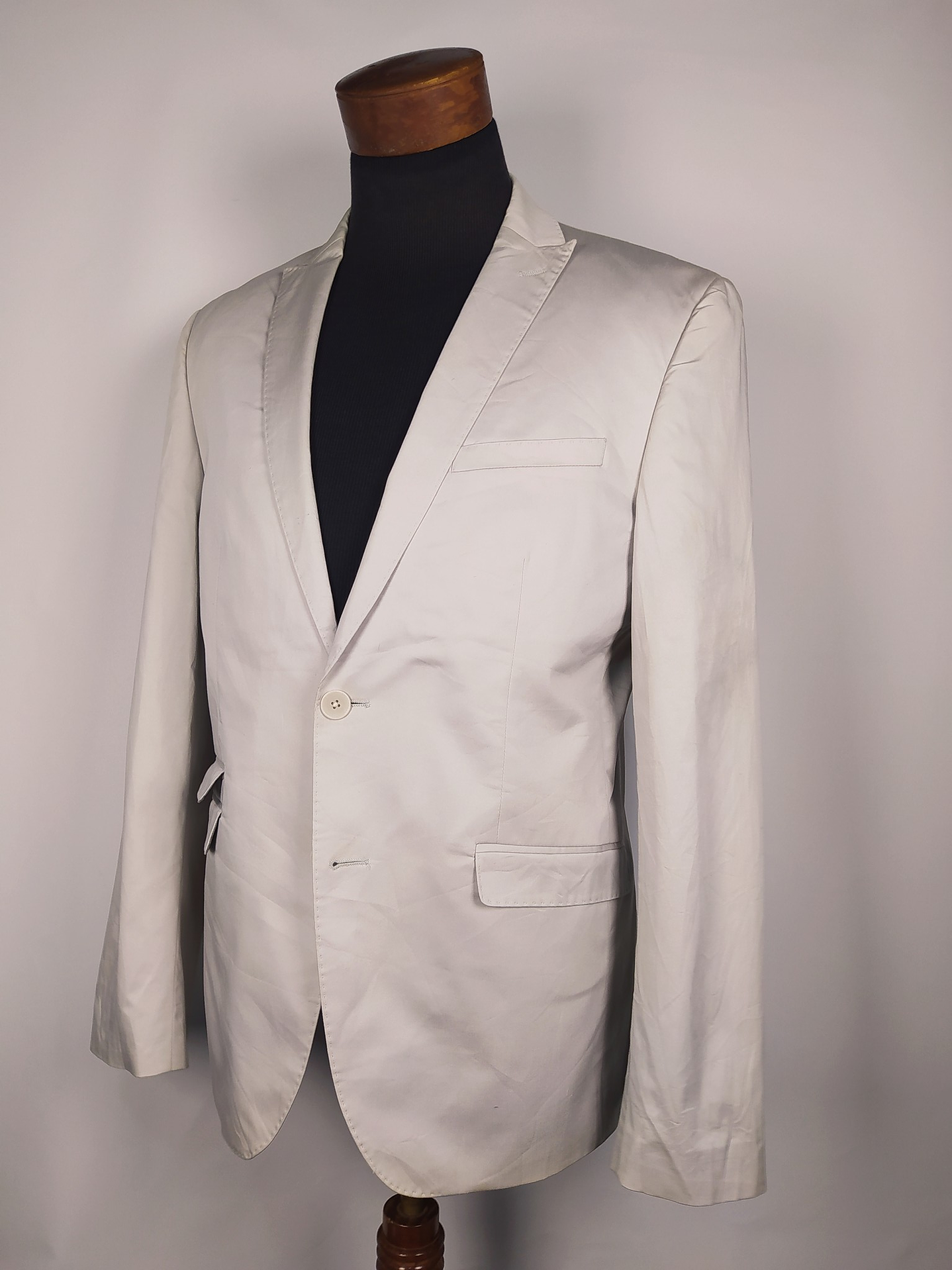 Blazer Angelo Litrico – Blanco algodón – Talla M 2