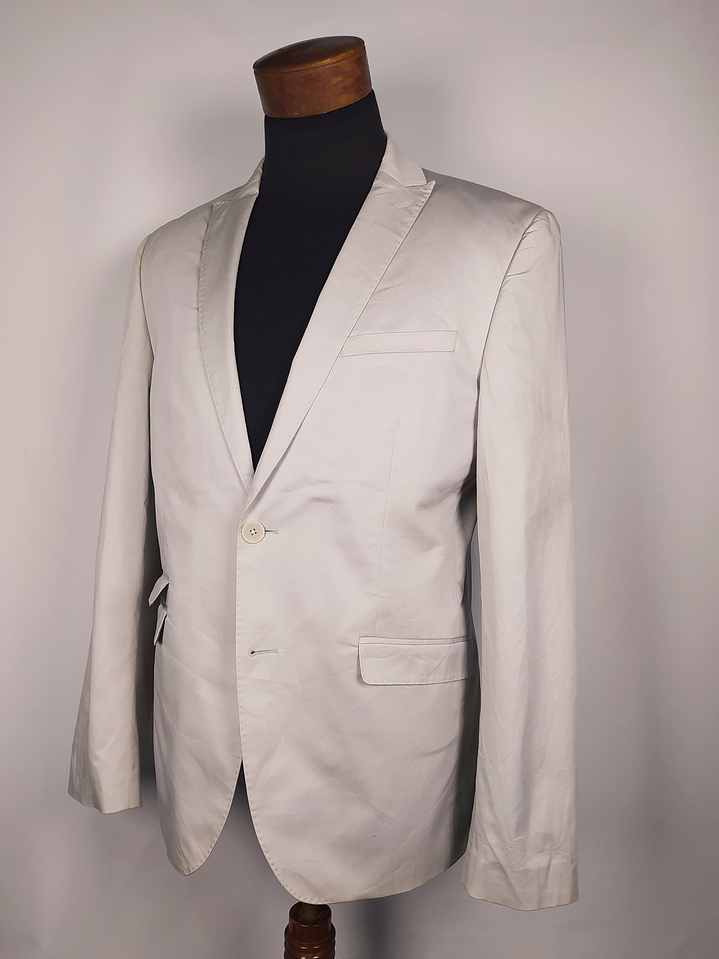 Blazer Angelo Litrico – Blanco algodón – Talla M 2
