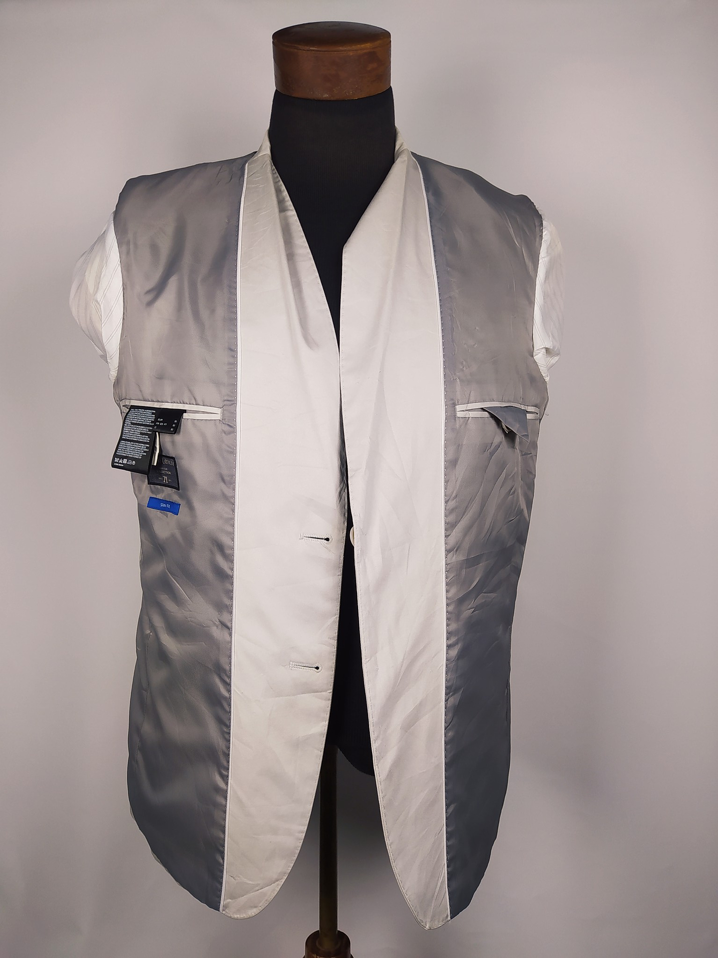 Blazer Angelo Litrico – Blanco algodón – Talla M 3