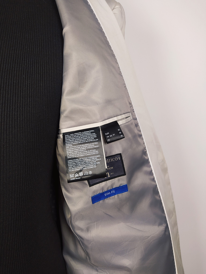 Blazer Angelo Litrico – Blanco algodón – Talla M 6