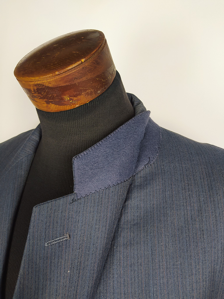 Christian Dior Monsieur – Blazer azul acero vintage premium | Paris–New York | Talla M 3