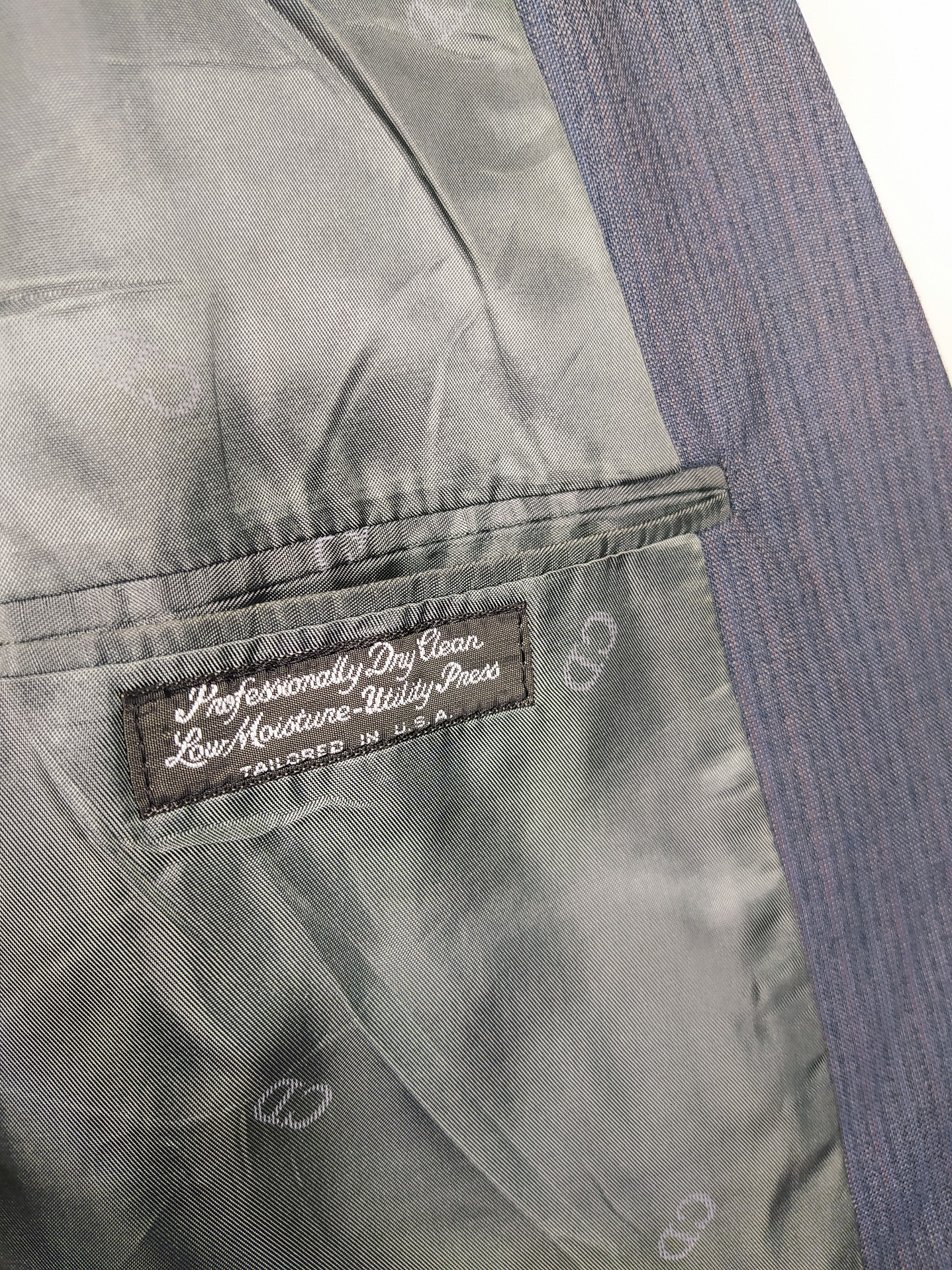 Christian Dior Monsieur – Blazer azul acero vintage premium | Paris–New York | Talla M 13