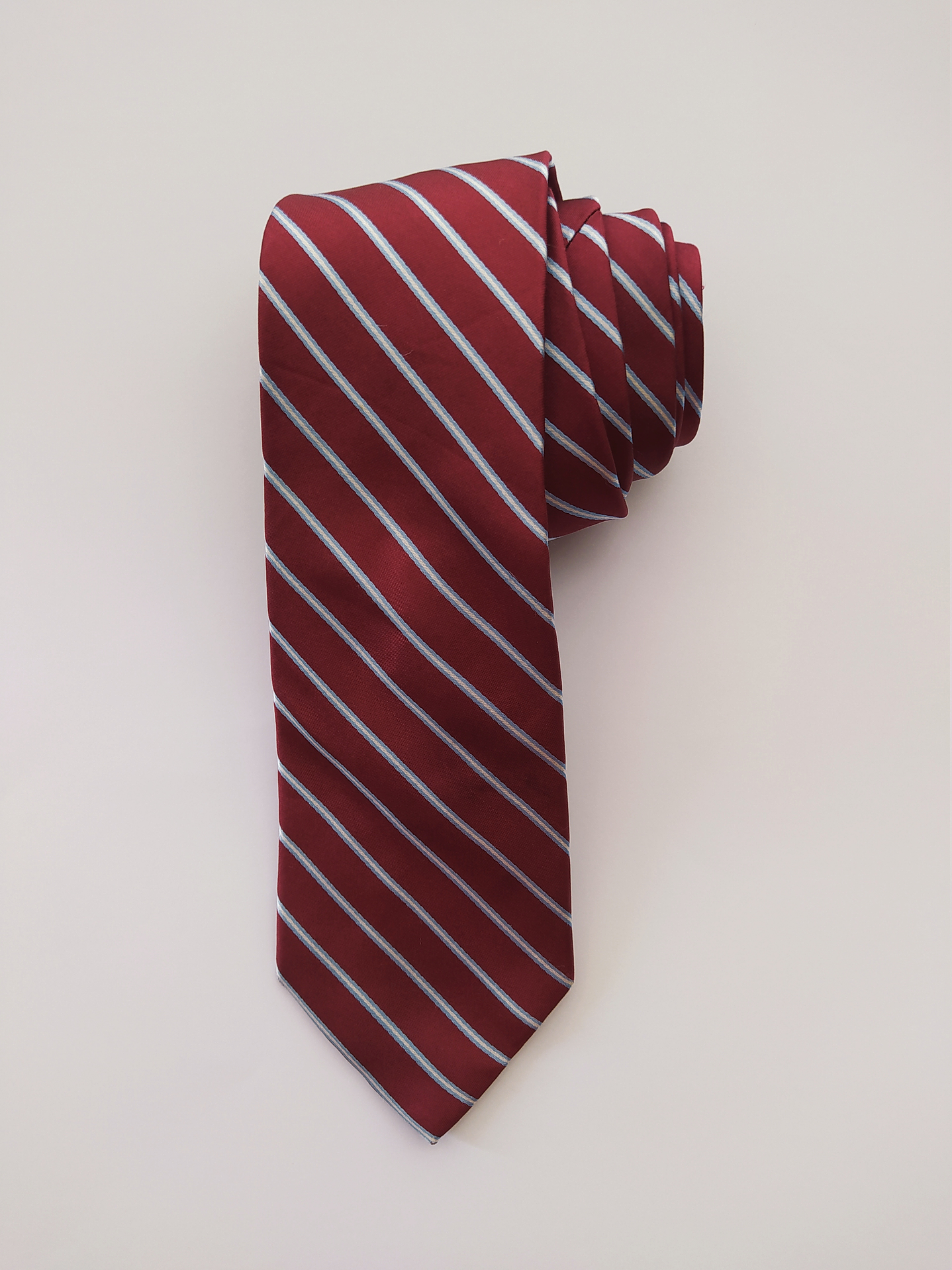 Corbata Paul Rosen burdeos – Seda (Clásica) 1