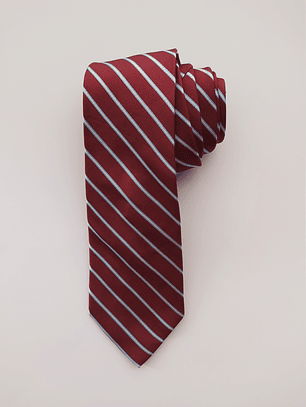Corbata Paul Rosen burdeos – Seda (Clásica)