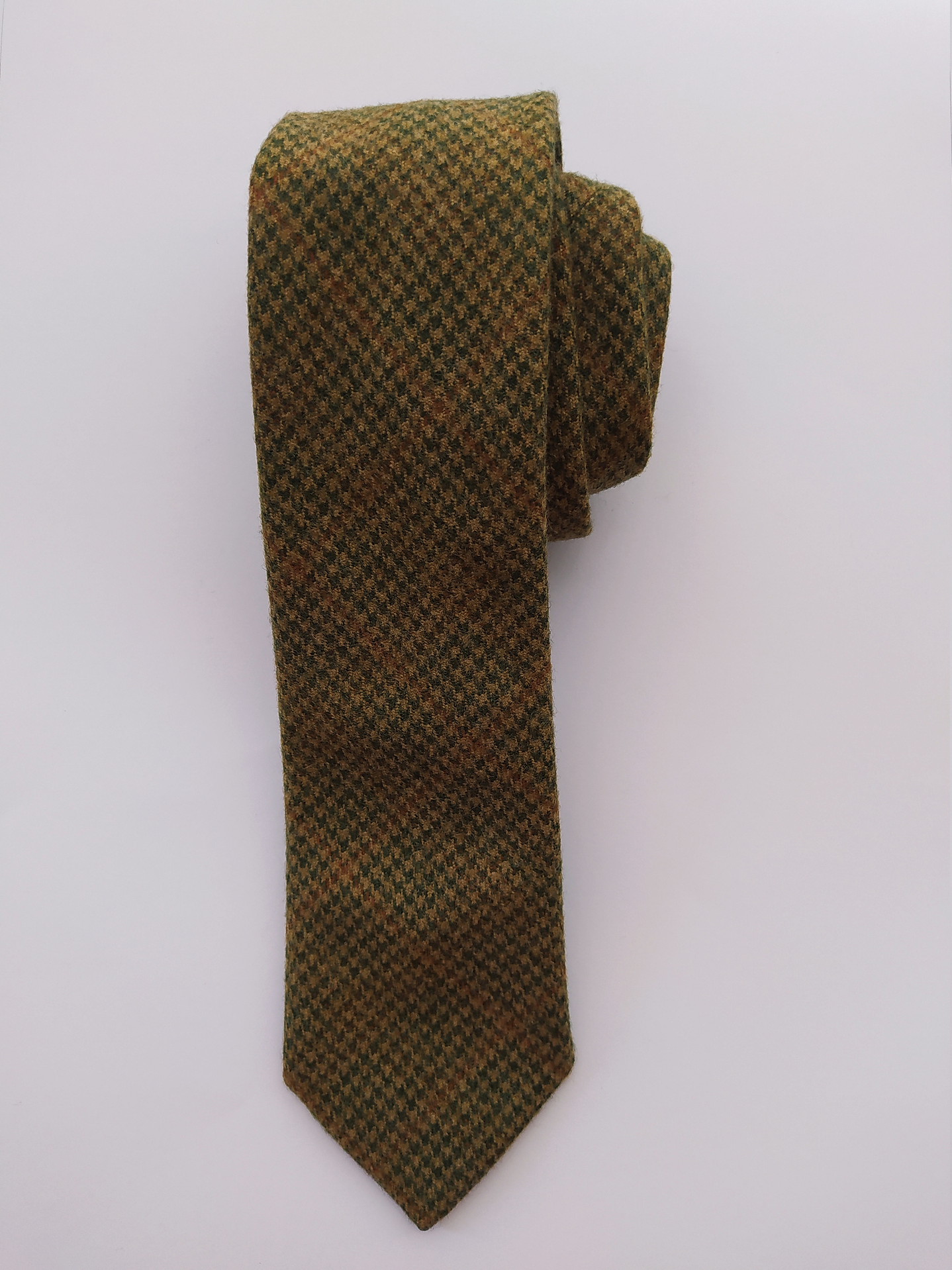 Corbata Mc Glen Pied de pouled Lana (Slim) 1