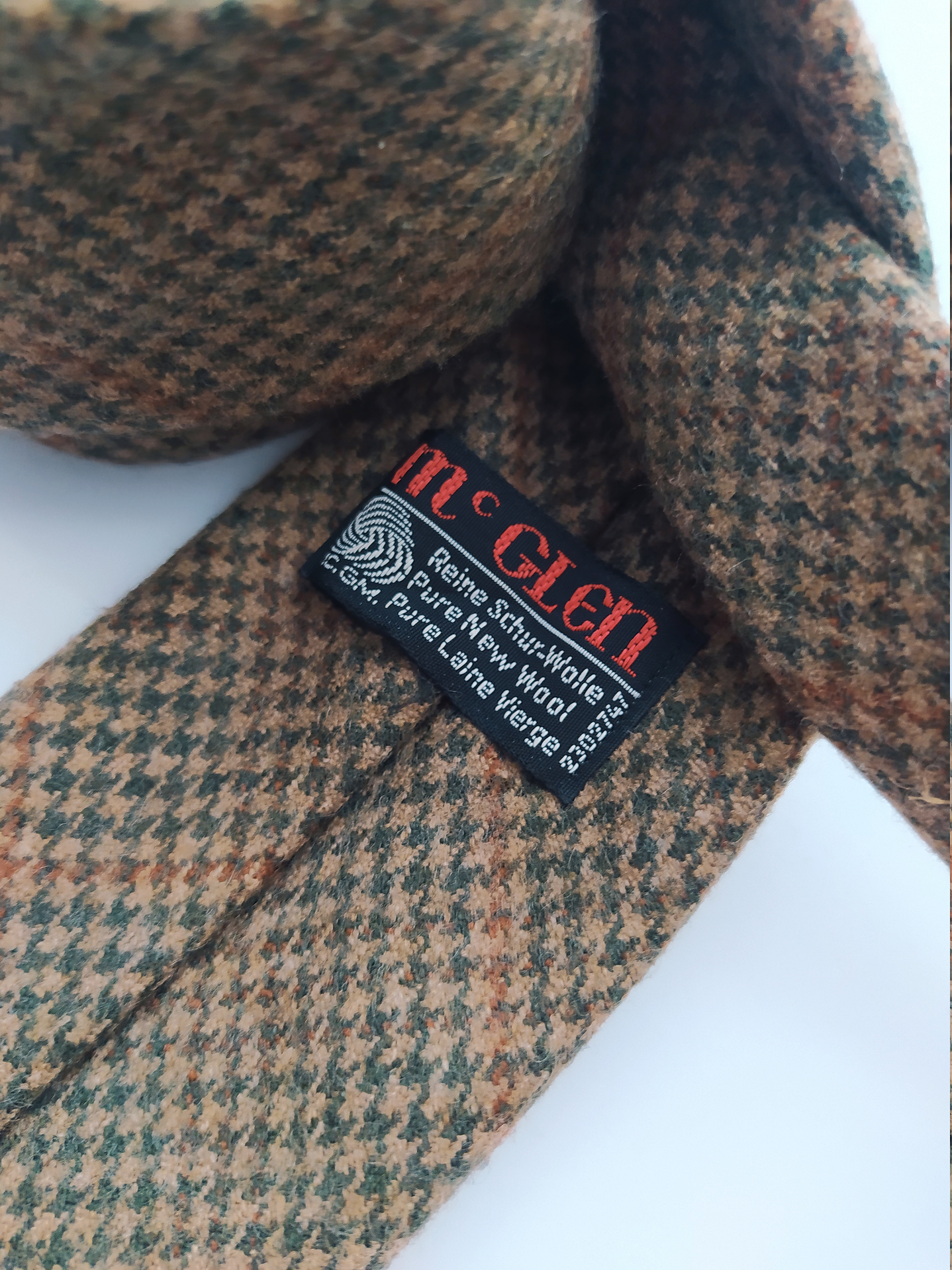 Corbata Mc Glen Pied de pouled Lana (Slim) 2