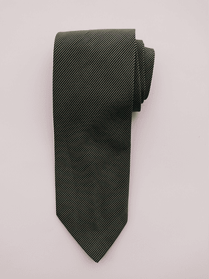 Corbata Hugo Boss verde – Seda (Clásica)