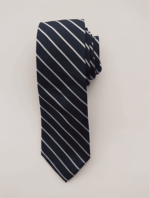 Corbata Paul Rosen azul navy – Seda (Clásica)