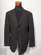 Blazer / Vestón Café – Lana – Talla XXL - Miniatura 1