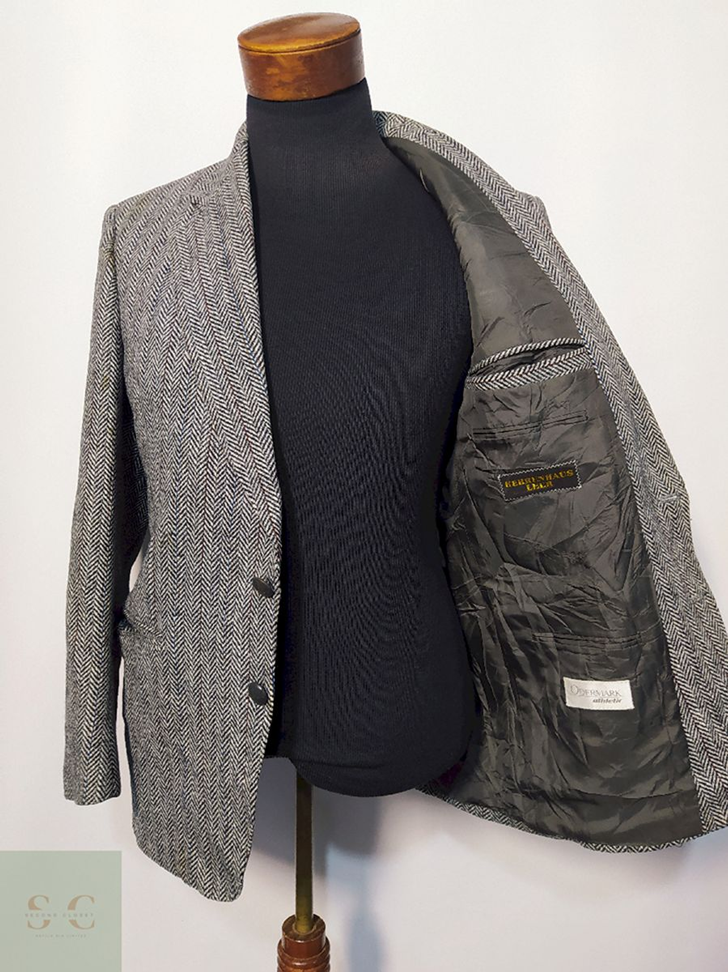 Blazer / Vestón Espiga – Tweed Grueso – Talla M 1