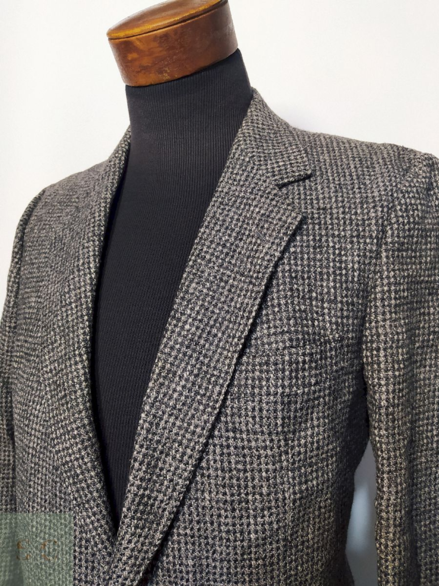 Blazer / Vestón Tweed – Lana Virgen – Talla SM 2