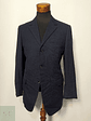 Blazer / Vestón Brax Azul a Rayas – Talla SM - Miniatura 1