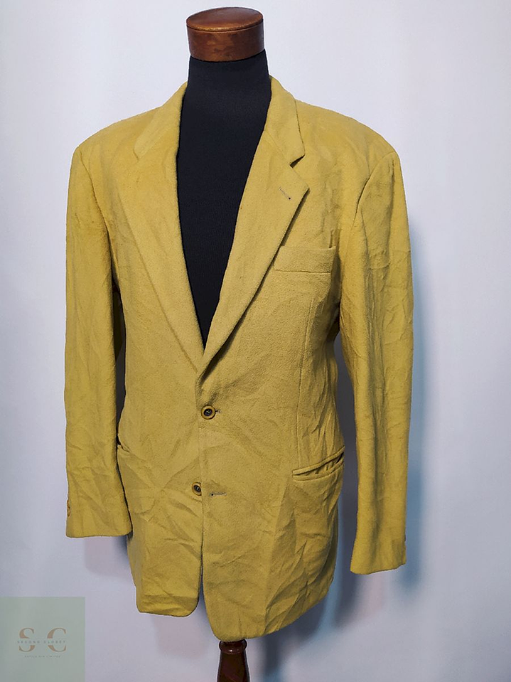 Blazer / Vestón Hugo Boss – Lana y Cashmere – Talla XXL 1