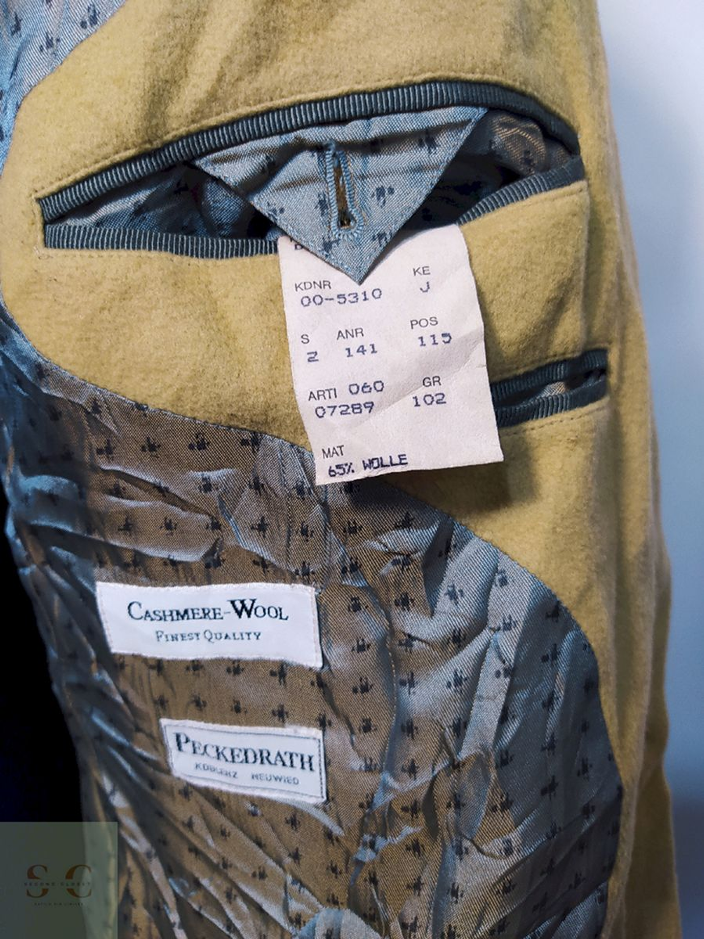 Blazer / Vestón Hugo Boss – Lana y Cashmere – Talla XXL 4