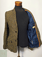 Blazer / Vestón Tweed Ligero Café con Coderas – Talla SM - Miniatura 3