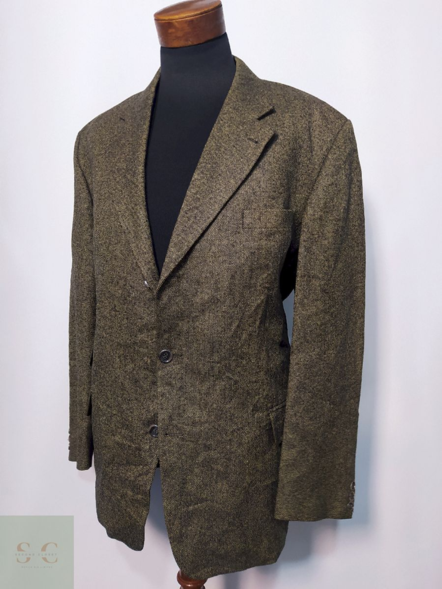 Blazer / Vestón Canda Café – Talla XXL 2