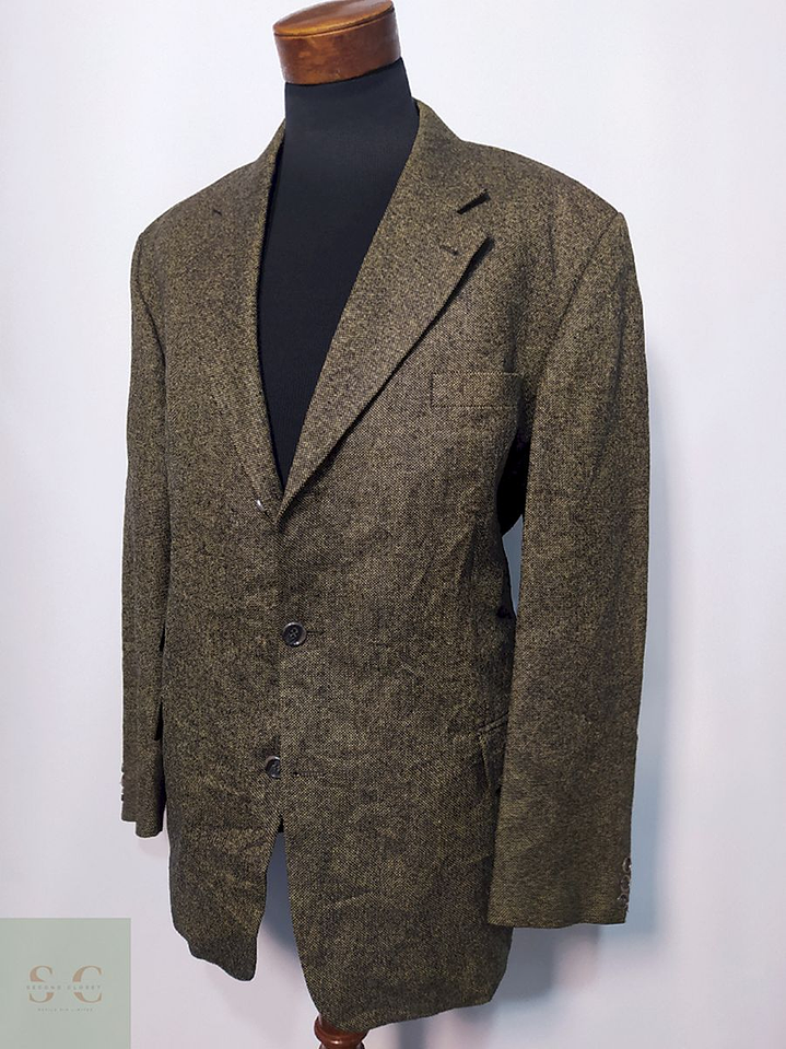 Blazer / Vestón Canda Café – Talla XXL 2