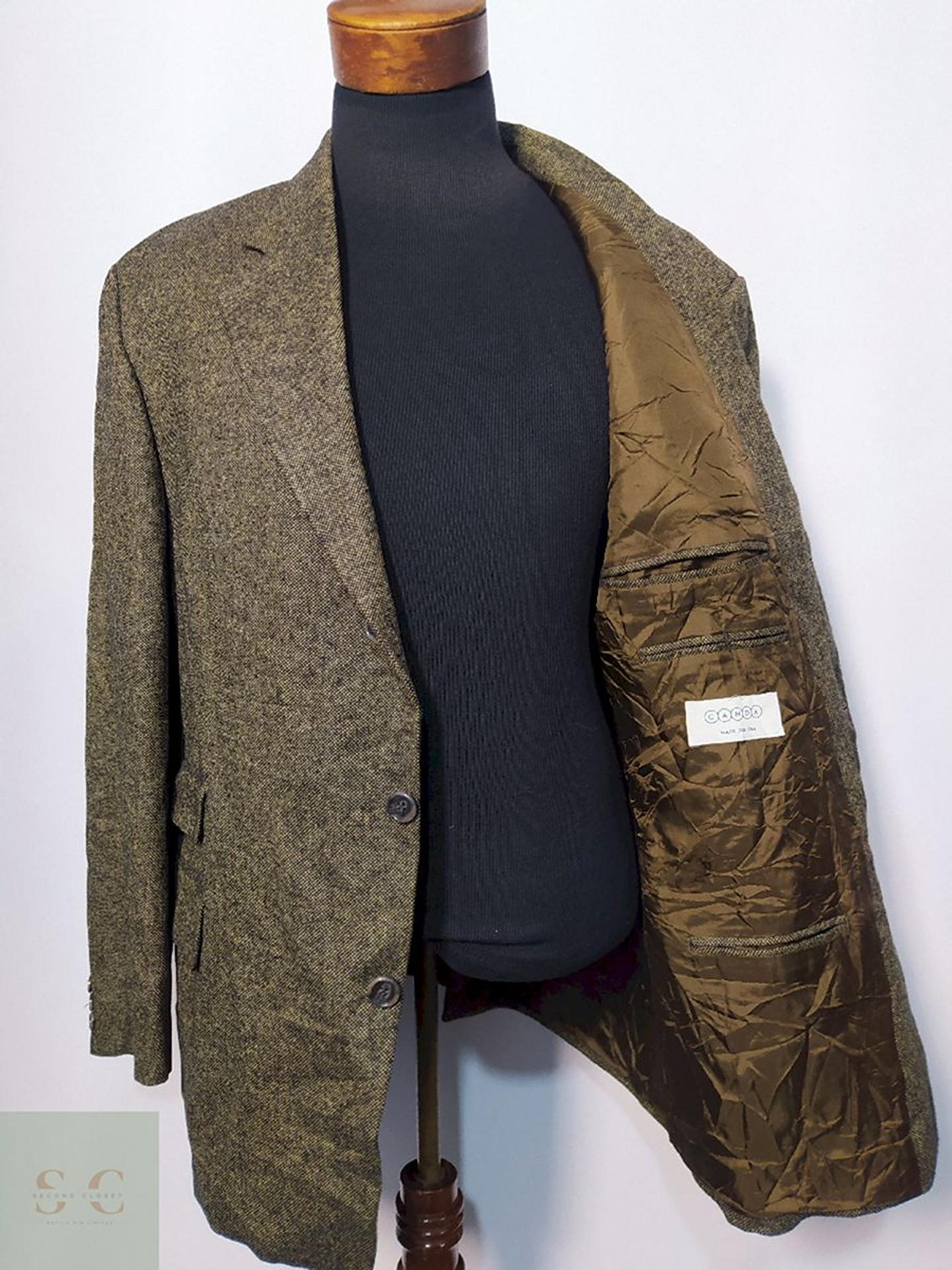 Blazer / Vestón Canda Café – Talla XXL 3