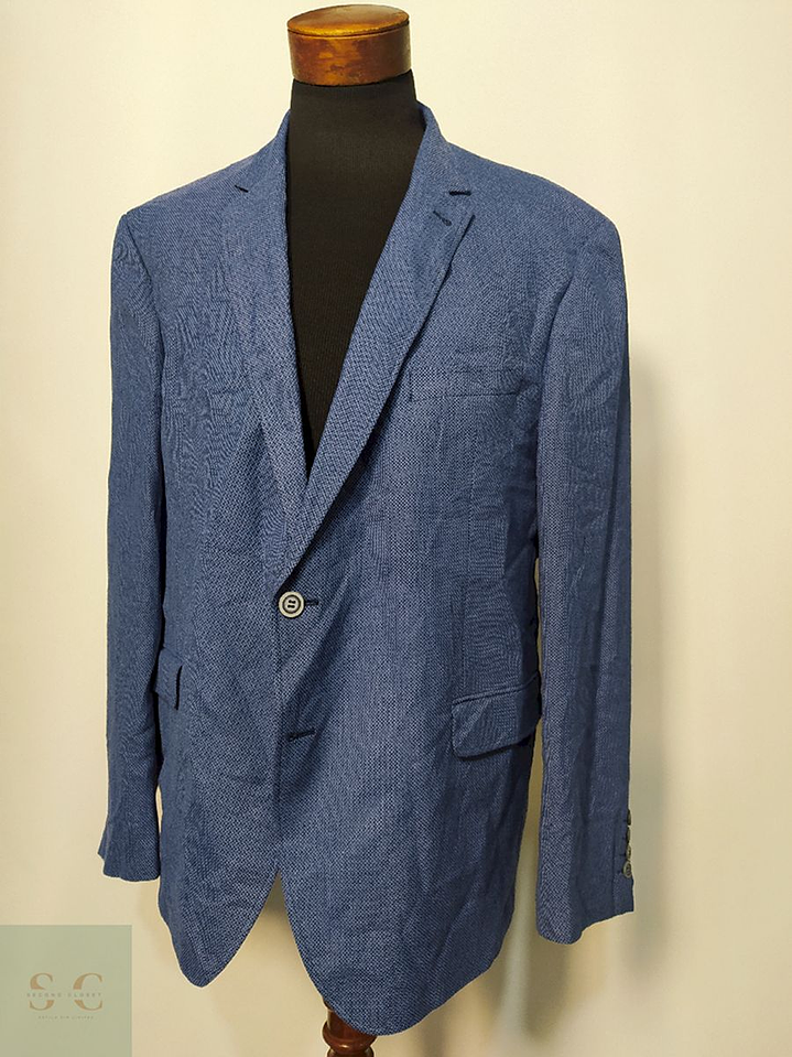 Blazer / Vestón Digel Celeste Delgado – Talla XXL 1