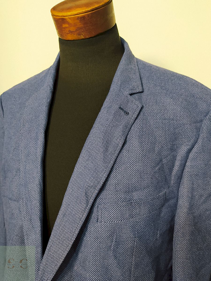 Blazer / Vestón Digel Celeste Delgado – Talla XXL 2