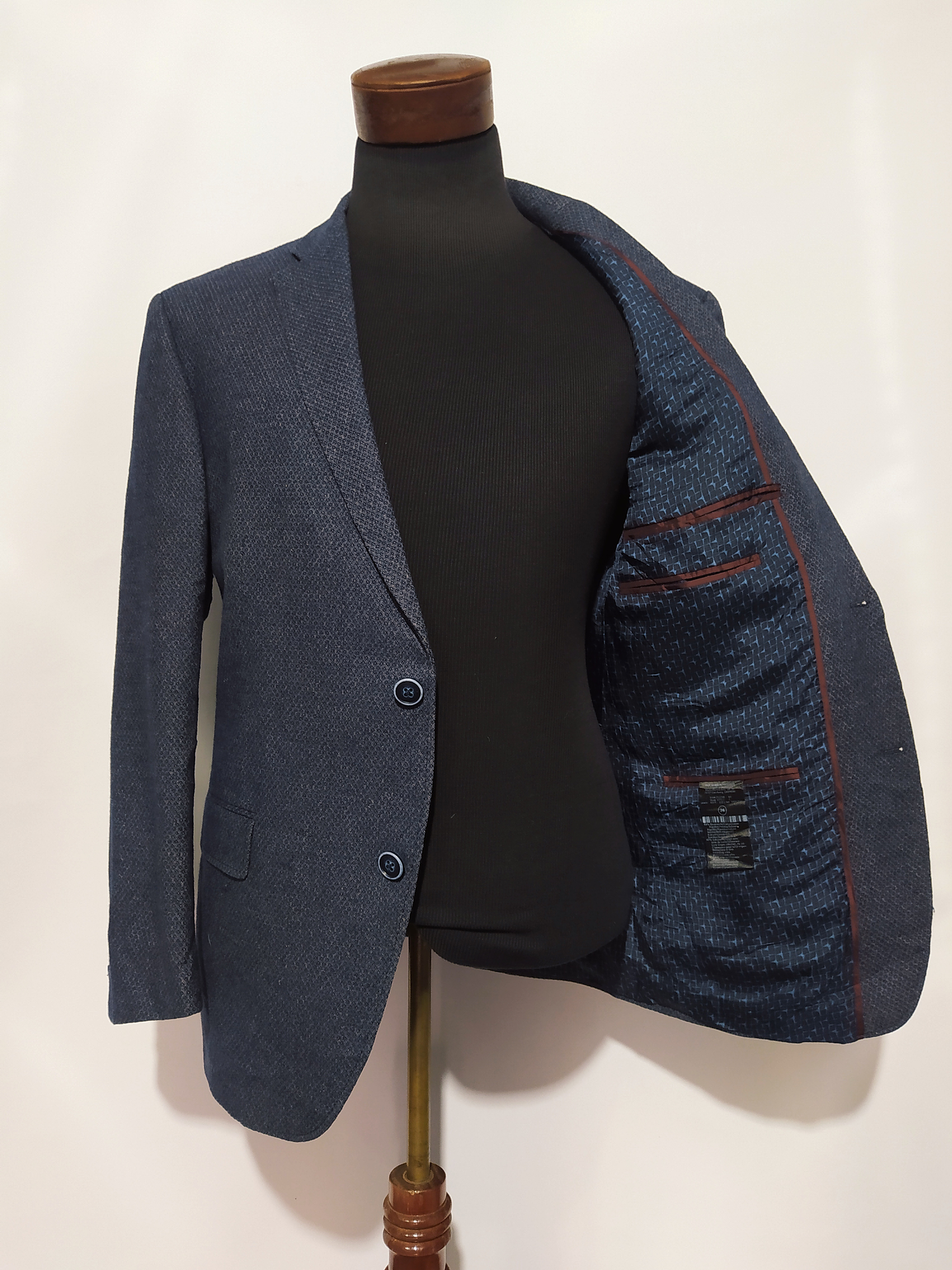 Blazer Roy Robson - Azul delgado – Talla L 3