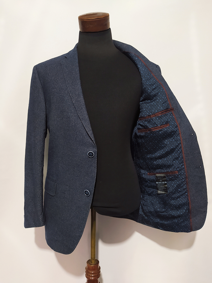 Blazer Roy Robson - Azul delgado – Talla L 3