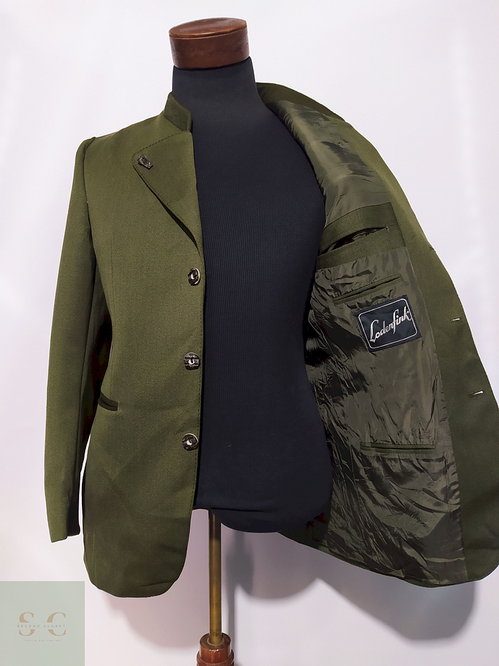 Blazer Loden Fink Verde Austriaco - – Talla S 3