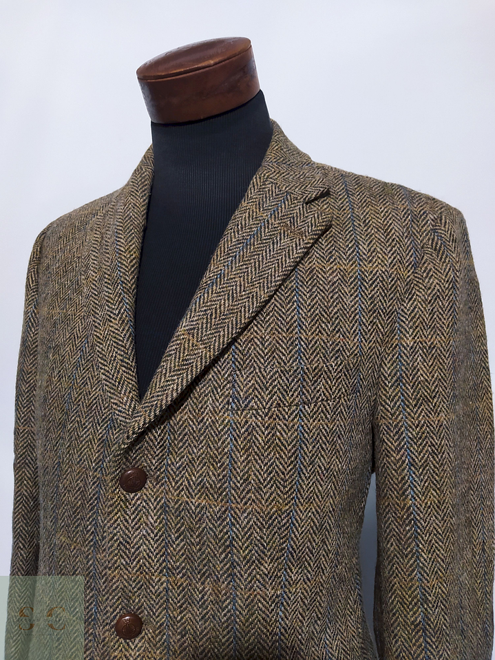 Blazer Harris Tweed - Café – Talla M 3
