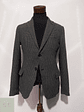 Blazer Benetton - Gris – Talla S Slim Fit - Miniatura 3