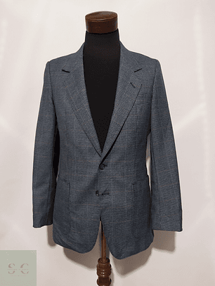 Blazer Clásico - Lana Virgen - Celeste – Talla S