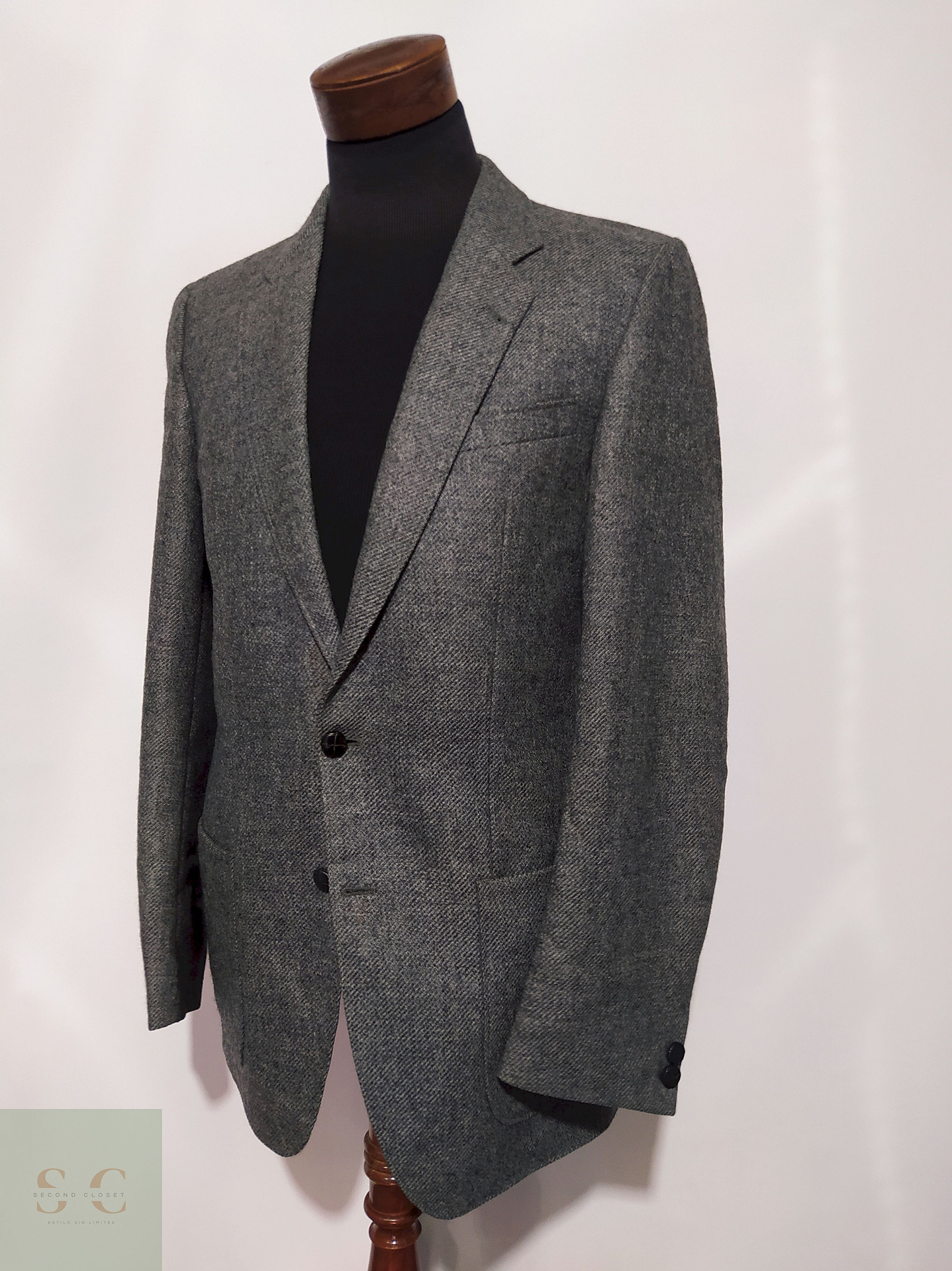 Blazer Tweed espiga Tweed grueso - – Talla M 1