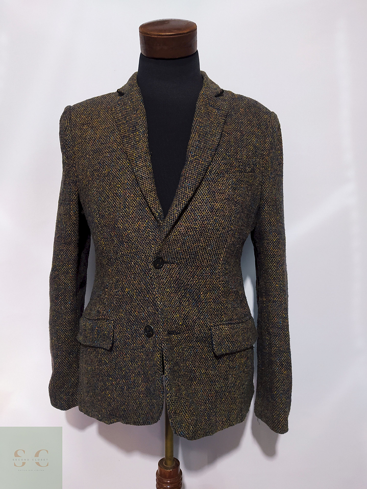 Blazer Tweed ligero - Café – Talla SM 1