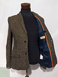 Blazer Tweed ligero - Café – Talla SM - Miniatura 2