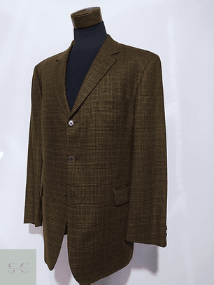 Blazer Van Graaf 100% cashmere Café – Talla XL