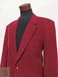 Blazer Finke Lana virgen cashmere poliamida Cherry – Talla XL - Miniatura 4