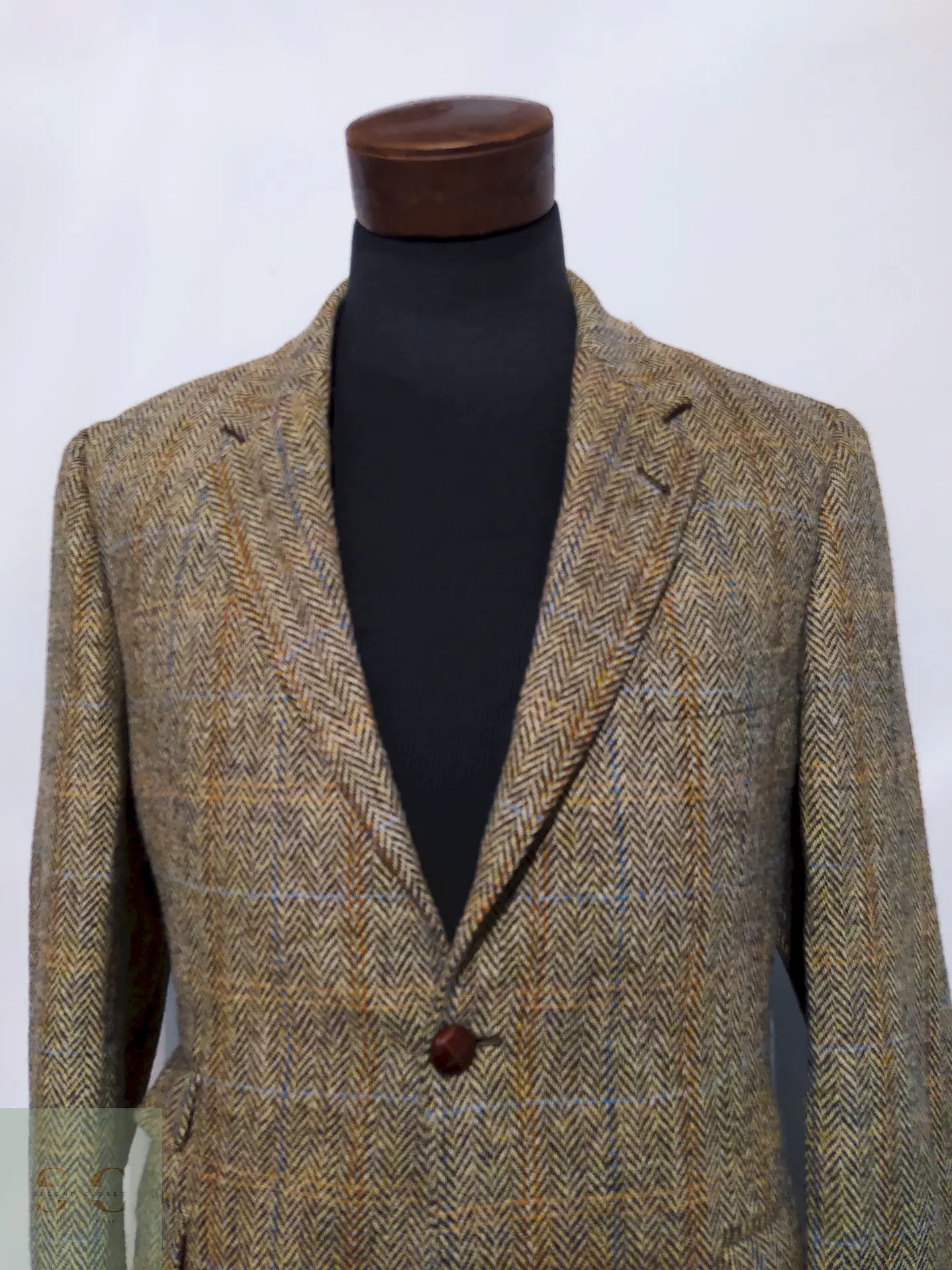 Blazer Harris Tweed - Dorado – Talla M 2