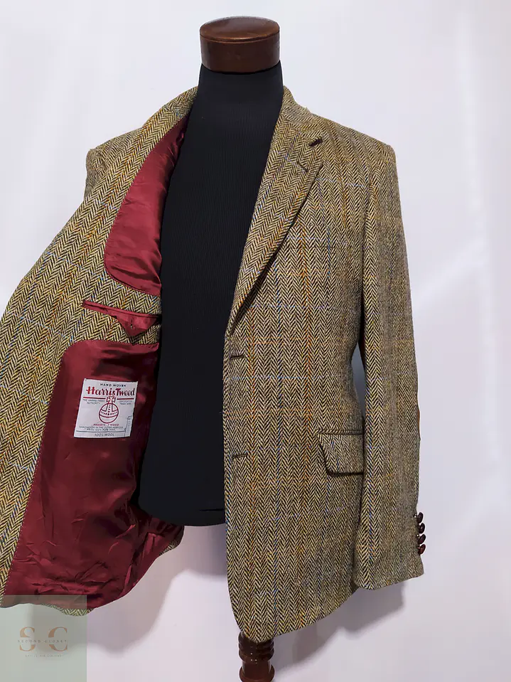 Blazer Harris Tweed - Dorado – Talla M 1
