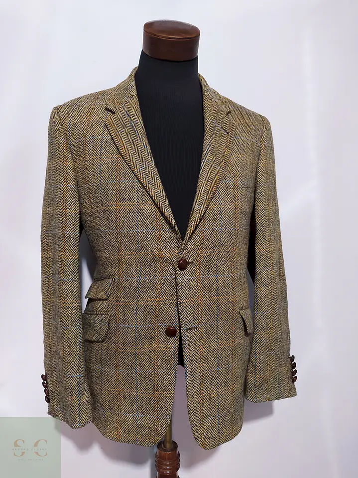 Blazer Harris Tweed - Dorado – Talla M 6