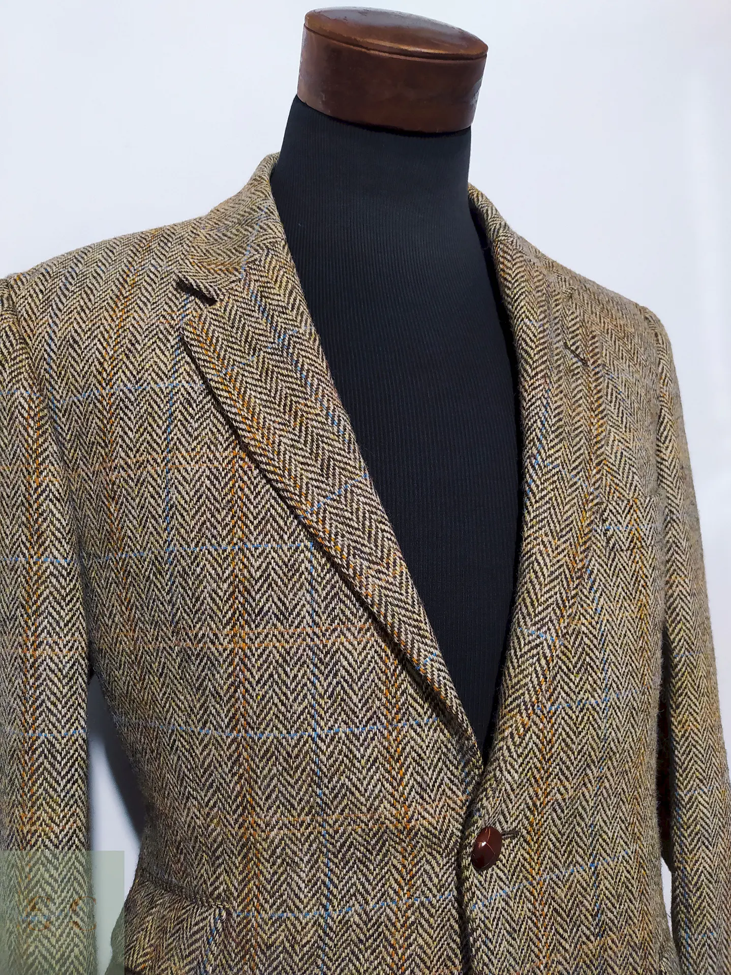 Blazer Harris Tweed - Dorado – Talla M 7