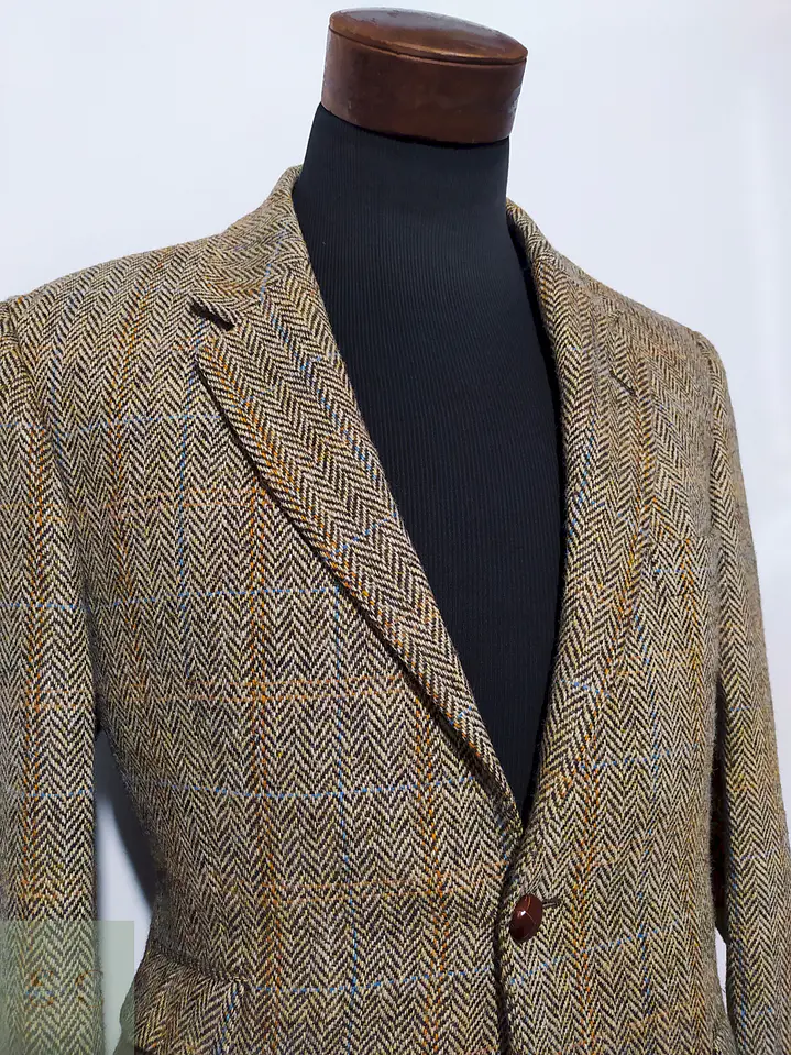Blazer Harris Tweed - Dorado – Talla M 7