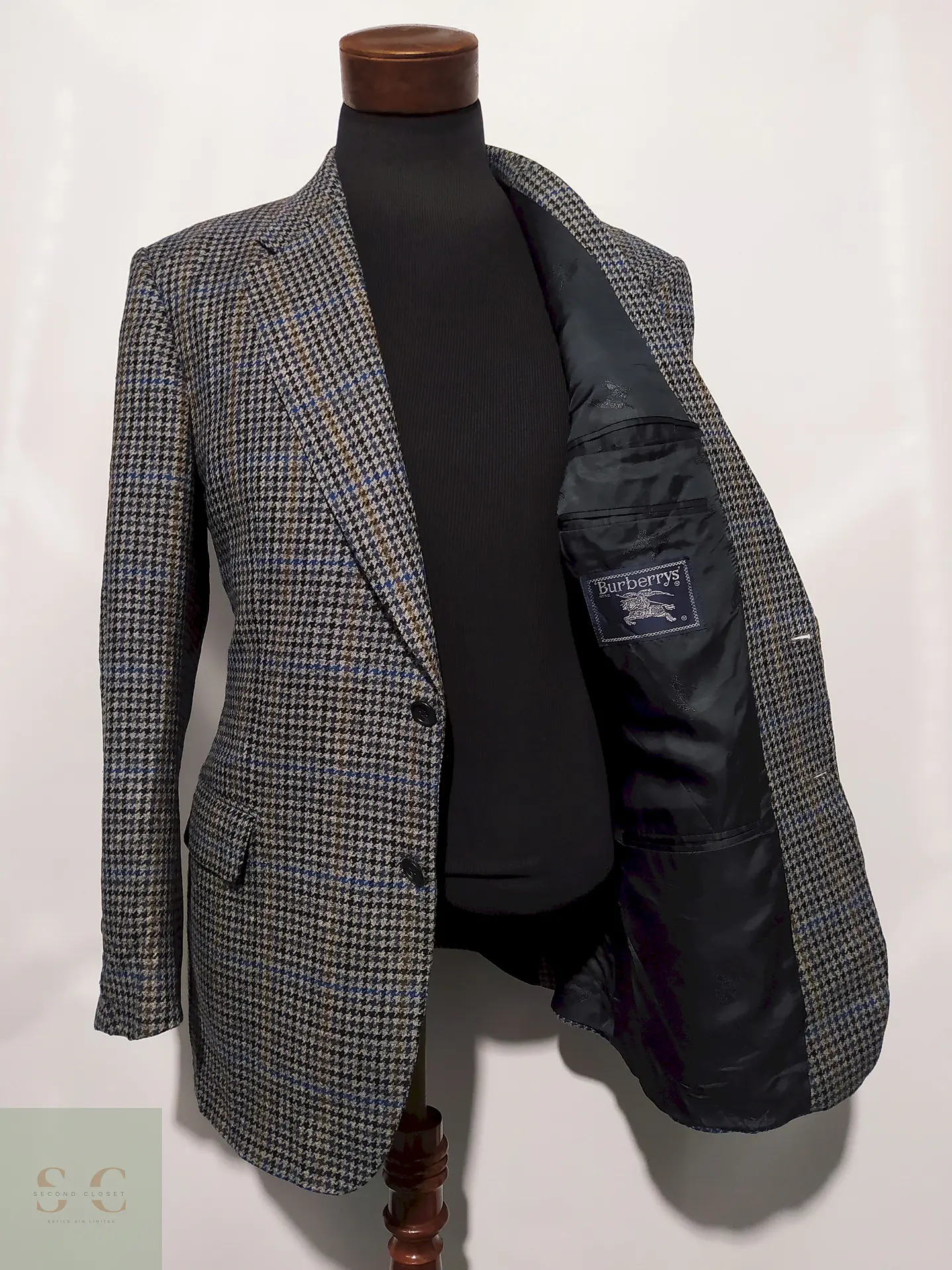 Blazer Burberry 100% lana virgen - – Talla L 1