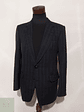 Blazer Angelo Litrico 100% lana virgen Azul marino – Talla SM - Miniatura 3