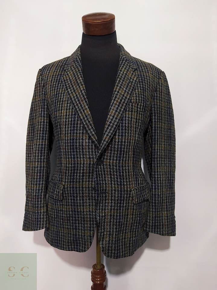 Blazer Jaeger 100% lana virgen Pata de gallo – Talla ML 3